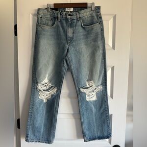 ASKK NY Ripped High Waist Jeans